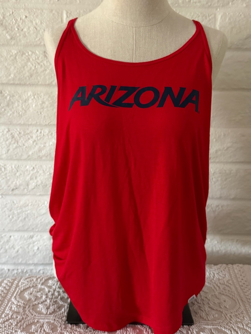 Victoria’s Secret PINK Tank Top University of Arizona U of A Red New with Tags